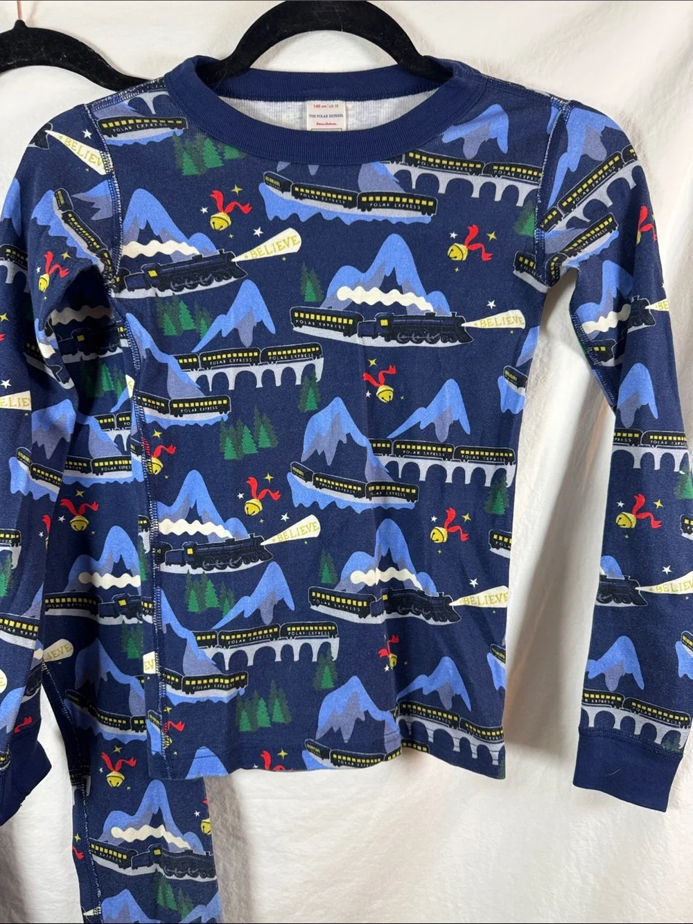 Hanna Andersson The Polar Express Pajama Set 10
